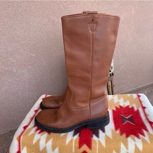 Vintage Made in Italy  J.Crew Leather Riding Boots